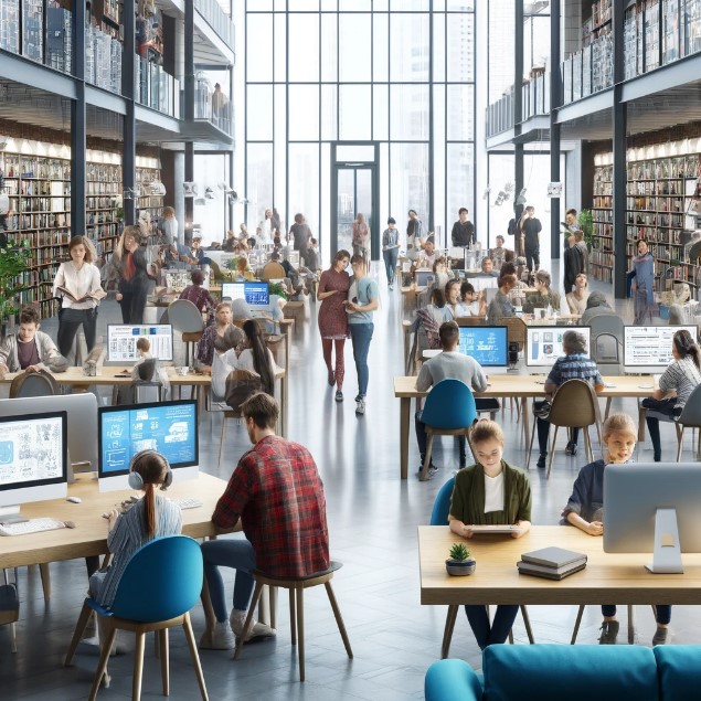 How Public Libraries Are Transforming Into 21st-Century Learning Centers?